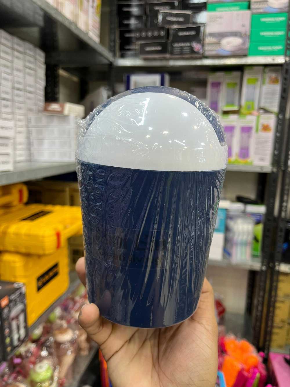 Mini Desktop Dustbin – Small Pop-Up Trash Can for Office & Study Table
